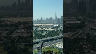 Incredible Views from the Dubai Frame 🖼️🌆 travel touristattractions dubai dubaiframe [upl. by Ennaeel]