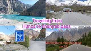 khanjrab pass  China border  Hunza to khanjrab pass  Hunza to China border [upl. by Ajtak]