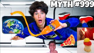 BUSTING 1000 MYTHS IN 24 HOURSstokestwins mrbeast mrindainhacker experiment [upl. by Harris]