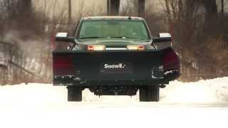 POWER PLOW™ Adjustable Wing Snow Plow  SnowEx® [upl. by Maiga219]