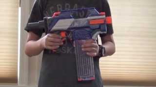 TUTORIAL Minimized Nerf Rapidstrike Rapidstrike Uzi [upl. by Lavro412]