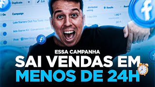 Facebook ADS Campanha de Anúncio Ideal para Iniciantes  Teste de Criativos Meta ADS [upl. by Eecyal]