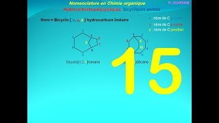 15chimie organique SMC S3 l SMP S3 l SVI S2  Nomenclature les hydrocarbures polycycliques [upl. by Ferrigno]