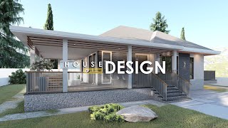 ELEGANT SIMPLE HOUSE DESIGN  950m x 1650m 157 sqm Floor Area  3 BEDROOM [upl. by Norahs]