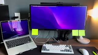 MacBook e monitor ultrawide  Problema de cabo resolvido [upl. by Zsa]