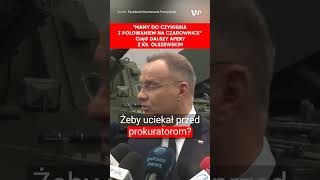 Ksiądz Olszewski opuścił areszt Andrzej Duda Mam nadzieję że ta sprawa zostanie wyjaśniona [upl. by Llebasi883]