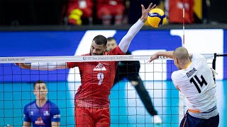 Earvin Ngapeth Showed Who is the BOSS  100 Effectiveness in Volleyball Skills [upl. by Neemsay]