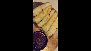 Potato Wedges Recipe  Deep Fried [upl. by Inimod]