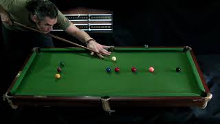 MSBA  6 Red Line Up PracticeChallenge 4ft Snooker Table [upl. by Aryl198]