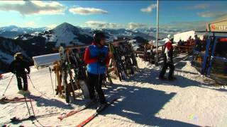 Der Bergdoktor Hans Sigl beim Skifahren [upl. by Keryt858]