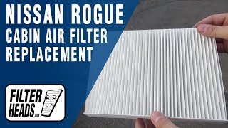 How to Replace Cabin Air Filter 2023 Nissan Rogue AQ1290 [upl. by Muhammad176]