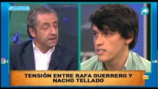 El arquitecto Ignacio Tellado agrede verbalmente a Rafa Guerrero y este se marcha del plató [upl. by Eseilanna]