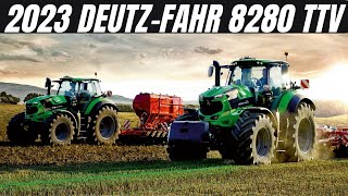 All Aboutthe amazing DEUTZFAHR 8280 TTV  in details [upl. by Bruni]