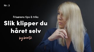 Klippe håret frisør viser hvordan klippe tupper [upl. by Gujral]