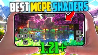 Top 5 NEW Best Shaders For Minecraft PE 121  Render Dragon Shaders For Mcpe [upl. by Nogam]