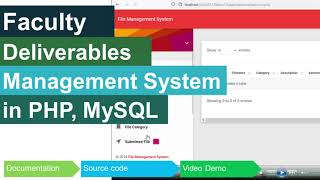 Faculty Deliverables Information System [upl. by Mihalco]