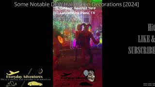 Some Notable DFW Halloween Decorations  Dallas Halloween Decorations  2024 Halloween Decorations [upl. by Darci]