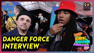 Danger Force Cast Tease Season 3 at Kids Choice Awards 2023 [upl. by Nylitak]