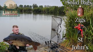 Big Carp fishing on St Johns with solid bags and zigs NO Spombing just casting to showing fish [upl. by Anoyek]