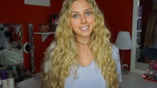 Heatless Beach Waves  Hair Tutorial [upl. by Lorrac]