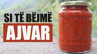 Ajvar me speca te kuq  Ajvar shtepie tradicional [upl. by Hnacogn335]