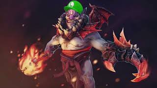 Luigi Mansion smash theme best part for intense Lion OFFLANE throwing… XD [upl. by Haon202]