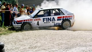 Rally di Sanremo 1990  Bivio Frassini ps Chiusdino [upl. by Stanfield]