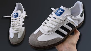 HOW TO LACE ADIDAS SAMBA LOOSELY Best Way [upl. by Myca]