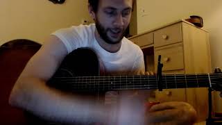 How to play Subterranean Homesick Blues by Bob Dylan on acoustic guitar Rhythm lesson [upl. by Biondo]