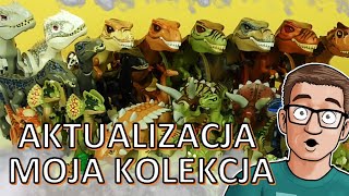 AKTUALIZACJA KOLEKCJI DINOZAURÓW Z LEGO  SIERPIEŃ 2020  Maciek i Klocki [upl. by Vyner350]