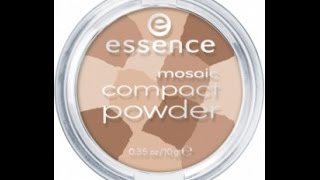 Review ESSENCE mosaic compact powder [upl. by Orbadiah]