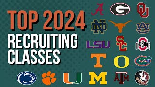 Predicting 2024 Recruiting Rankings [upl. by Nod]