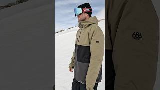 Find the best snowboard jacket for you snowboarding ​⁠686 [upl. by Chinua]