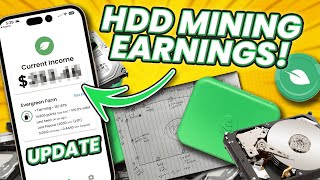 Hard Drive Mining is BETTER than Helium Mining but How Much do my HDD Miners Earn [upl. by Houlberg]