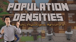 Population Densities AP Human Geography Minecraft Edition [upl. by Grati]