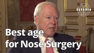 What is the best age to perform a nose surgery [upl. by Mya488]