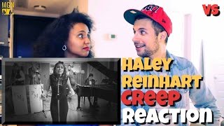 Haley Reinhart sings Creep Vintage VS Reaction [upl. by Nadual]