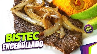 Bistec Encebollado en diez minutos [upl. by Blondelle]