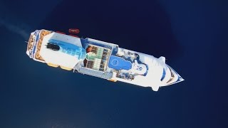 Celestyal Cruise by Drone  Κρουαζιέρα στο Αιγαίο από ψηλά [upl. by Eimar]