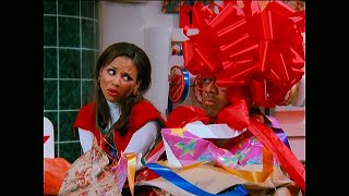 FAMILY MATTERS  quotMyra amp Steve are Gift Wrappers at the Mall during Christmasquot  Steve Urkel [upl. by Enois]