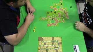 Gen Con 50  Carcassonne National Championship  Game 3 [upl. by Ecitnirp]