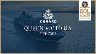 Cunard Queen Victoria Ship Tour with ROL Cruise [upl. by Winnifred]