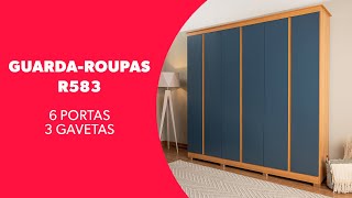 GUARDAROUPAS R583 100 MDF  Kappesberg [upl. by Rasla426]