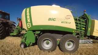 Krone BigPack 1290 HDP High Speed Baler [upl. by Alegnat]