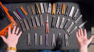 My ENTIRE Balisong Collection in 2022 🔥 [upl. by Yank901]