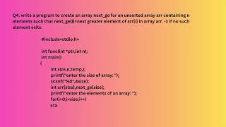 Mastering Arrays Finding Next Greater Elements Efficiently [upl. by Tavey856]