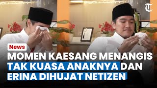 MOMEN Kaesang Tak Kuasa Meneteskan Air Mata saat Anaknya dan Erina Dihujat Netizen [upl. by Einalam850]