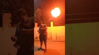 Happy Diwali with potash gun diwali video trending jugaad potash diwali potashgun [upl. by Hanforrd256]