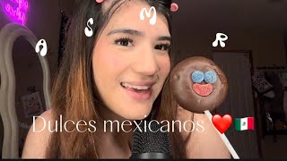 Asmr probando dulces mexicanos 🇲🇽❤️ [upl. by Pinebrook]