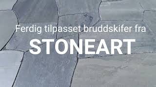 Produksjon av ferdig tilpasset bruddskifer  Stoneart Otta [upl. by Leihcar84]